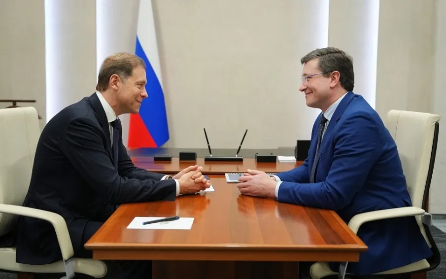 Денис Мантуров и Глеб Никитин обсудили реализацию в Нижегородской области нацпроектов технологического лидерства